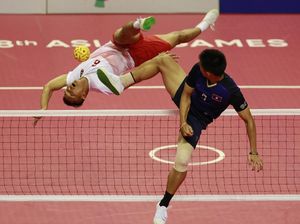 Sepak Takraw Tambah Perolehan Medali Indonesia di Asian Games 2018