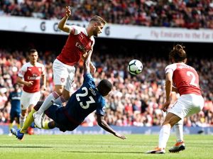 Arsenal Berimbang 1-1 dengan West Ham di Babak Pertama