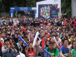 Dari Bogor Berpanas Ria di GBK Demi Jonatan Christie