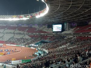 Gila! Atletik Asian Games Diminati Ribuan Penonton Gila! Atletik Asian Games Diminati Ribuan Penonton