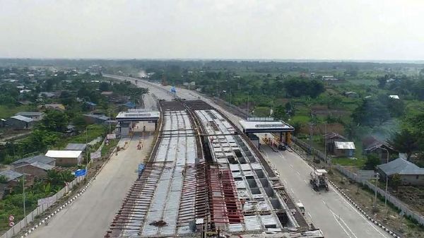 Proyek Tol Trans Sumatera Terus Dikebut, Ini Penampakannya