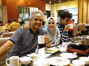 Siti Atikoh Istri Ganjar Pranowo Ternyata Suka Kulineran Juga, Ini Buktinya!