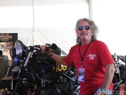 Wah, ada Bule Amerika Ikut Kontes Modifikasi Motor Suryanation Bali