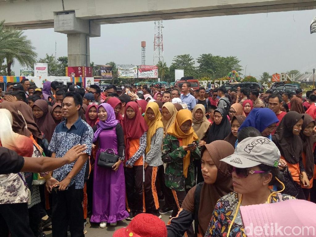 Asian Games 2018 Palembang Diserbu Penonton Pelajar Asian Games 2018 Palembang Diserbu Penonton Pelajar
