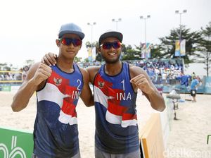 Tim Voli Pantai Putra Gilang/Danang Melenggang ke Semifinal