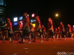 Meriahnya Festival Kentongan di Purwokerto
