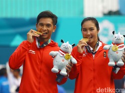 Christo/Aldila Akhiri Paceklik 16 Tahun Medali Tenis Asian Games