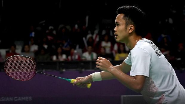 Anthony Ginting kembali membuat kejutan di China Terbuka 2018.