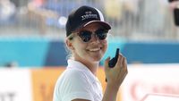 Penyegar di Terik Mentari Venue Voli Pantai
