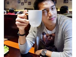 Lolos ke Perempat Final, Ini Pose Jonatan Chirstie Saat Ngopi dan Makan