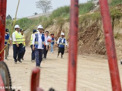 Proyek Jalur Ganda Bogor-Sukabumi Baru 10%