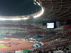 Atlet Lompat Jauh Asal Jepang Ini Takjub dengan Atmosfer GBK