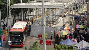 Skybridge Tanah Abang Mulai Dibangun
