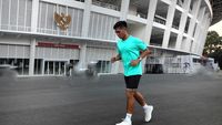 Sabet Emas di Cabor Tenis, Begini Christopher Rungkat Menggembleng Fisiknya