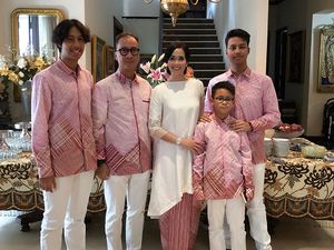 Potret Harmonis Keluarga Mensos Agus Gumiwang Kartasasmita