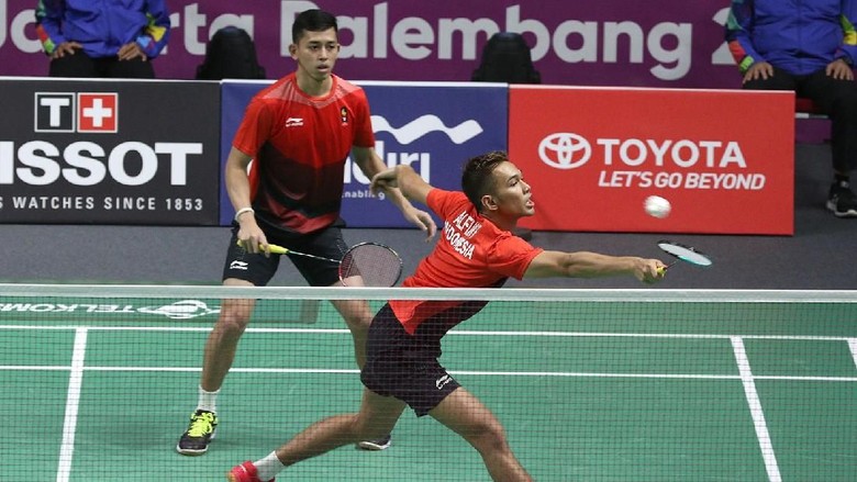 Bulutangkis Asian Games 2018: Kalahkan Duo China, Fajar/Rian ke Final