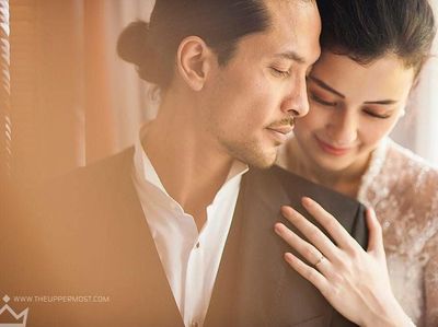 Potret Kemesraan Kimberly Ryder dan Edward Akbar yang Baru Menikah