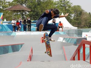 Mengintip Para Atlet Skate Indonesia Berlatih