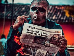 Hiii Serem! Pria Ini Jalani Operasi Ekstrem Demi Wajah Mirip Tengkorak