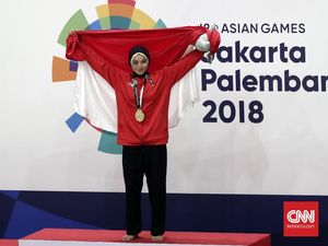 Sarah Tria Monita Beri Emas ke-19 untuk Indonesia Sarah Tria Monita Beri Emas ke-19 untuk Indonesia