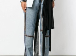 Jeans Terbalik dengan Stocking Nyangkut Ini Dijual Rp 18 Juta