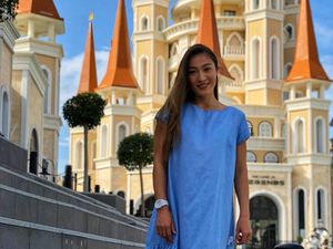 Gaya Traveling Aigerim Shynazbekova, Atlet Cantik Kazakhstan