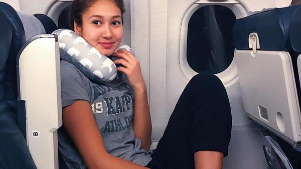 Liburan Si Imut Atlet Polo Air Kazakhstan, Azhar Alibayeva