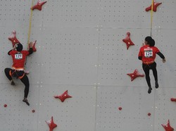 Ada Diskualifikasi, Panjat Tebing Putri Tetap Sumbang Emas Asian Games 2018