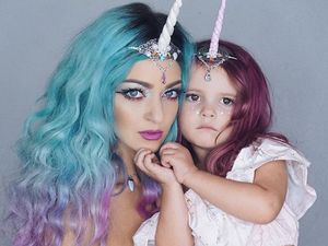 Potret Bunda dan si Kecil yang Sama-sama Nyentrik