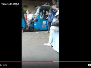 Viral Video Preman Palak Sopir Bajaj di Tanah Abang