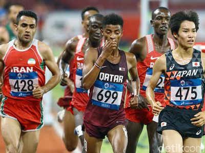 Pelari Iran Berjaya di 3000 Meter Lari Halang Rintang