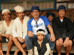 Kerjasama Pariwisata dengan Lebak, Ridwan Kamil Menginap di Baduy