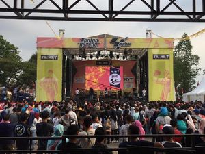 Nobar MotoGP Inggris Ramaikan Kota Serang