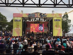 Nobar MotoGP Inggris Ramaikan Kota Serang