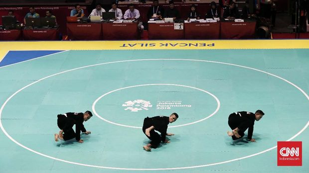 Tim beregu putra Indonesia mengumpulkan 465 poin.