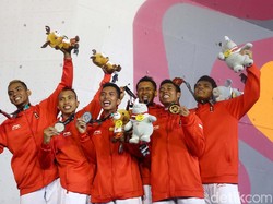 Raih 3 Emas di Asian Games 2018, Panjat Tebing Kini Bidik Olimpiade 2020