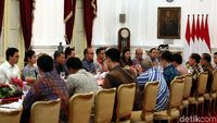 Jokowi Kumpulkan Konglomerat Muda di Istana