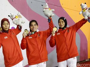 Tambah 10 Emas, Indonesia Naik ke Peringkat Empat Klasemen Asian Games 2018