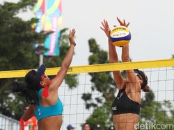 Voli Pantai Putri Indonesia Raih Perunggu di Tengah Hujan dan Angin