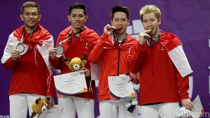 Gigit Medali Jadi Tradisi, Begini Girangnya Atlet Indonesia Saat Menang