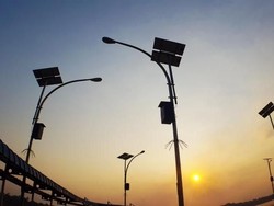 Sunset yang Indah di Pinggir Sungai Kapuas