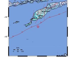 Gempa 6,2 SR Guncang NTT, Belum Ada Laporan Kerusakan