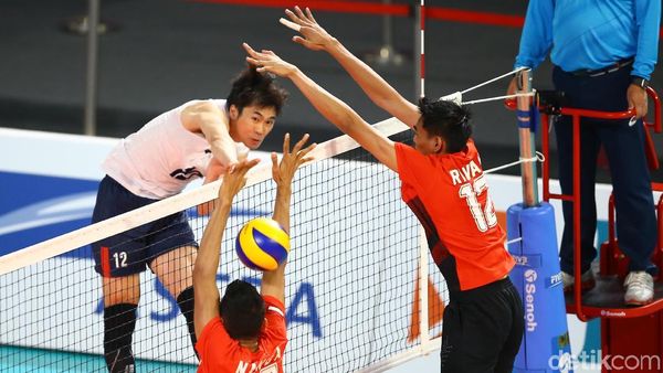 Tim Voli Putra Indonesia Disingkirkan Korsel