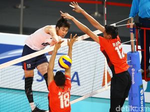Tim Voli Putra Indonesia Disingkirkan Korsel