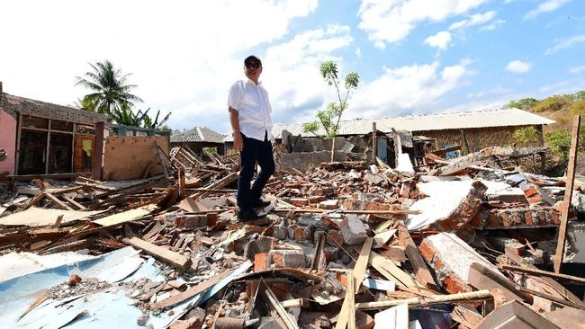 Berita Dinas Update Dampak Gempa Lombok: 61 Ribuan Rumah Rusak Kamis 18 April 2024