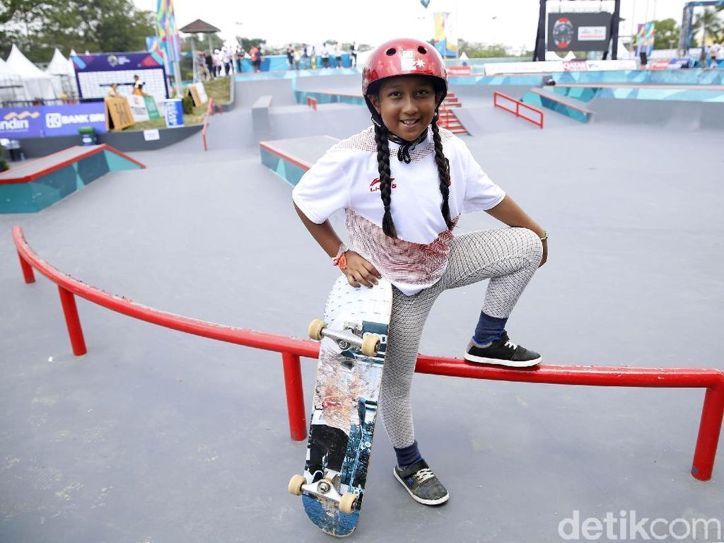 Ini Aliqqa Novvery, Skater Cilik Indonesia di Asian Games 2018 Ini Aliqqa Novvery, Skater Cilik Indonesia di Asian Games 2018
