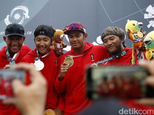 Perolehan Medali dan Klasemen Asian Games 2018: Indonesia Kokoh di Posisi 4