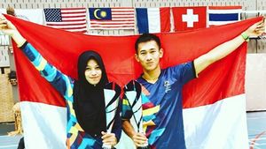 Harmonisnya Pasangan Atlet Pencak Silat Sarah Tria Monita-Iqbal