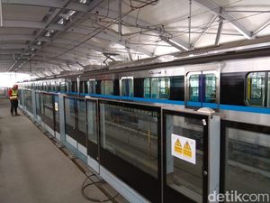 Akhir Oktober 2018, 3 Trainset MRT Bakal Tiba Lagi di Indonesia