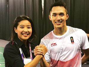 Salaman dengan Jonatan Christie, Olivia Zalianty Disarankan Tak Cuci Tangan Salaman dengan Jonatan Christie, Olivia Zalianty Disarankan Tak Cuci Tangan